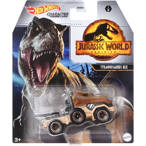 Hot Wheels Jurassic World Dominion Velociraptor Blue 164 Scale Car Toy Vehicle