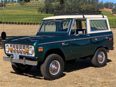 1971 Ford Bronco V8 4x4 For Sale On Bat Auctions Sold For 53000 On