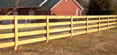 Wood Ranch Fence Designs Ranch And Farm Fence Gallery The Images