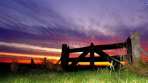 2560x1440 Fence Grass Evening 1440p Resolution Wallpaper Hd Nature