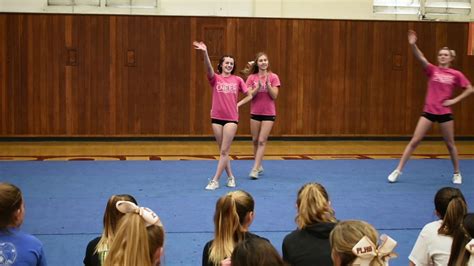 Plhs Cheer Tryout Example Video Youtube