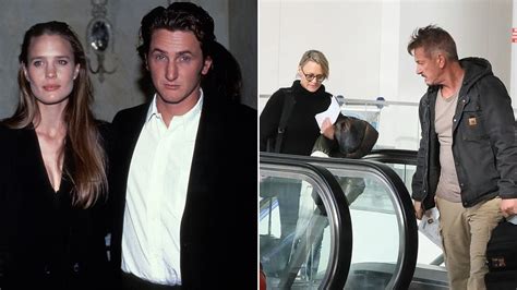 Sean Penn Robin Wright Photo Sparks Romance Rumors Celebrity Exes Who
