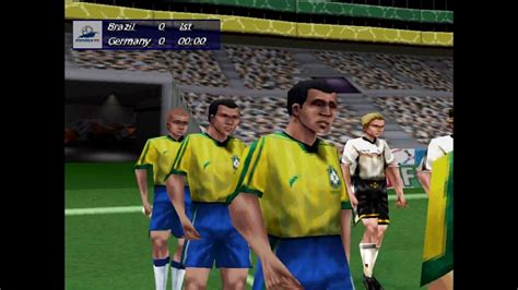 Sony Playstation Ps1 Retro Fifa 98 Road To World Cup Gameplay Brasil