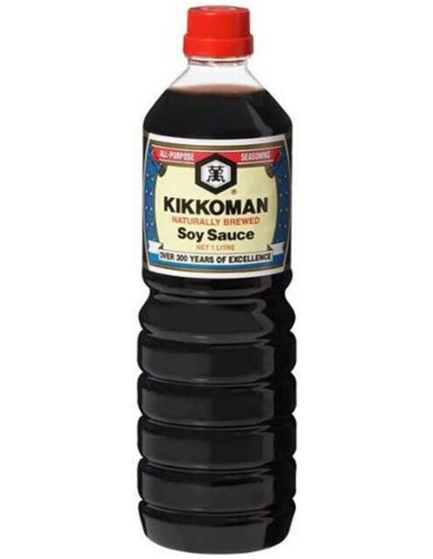 Kikkoman Naturally Brewed Soy Sauce 1l Brentcorp Foodservice And Bulk Barn