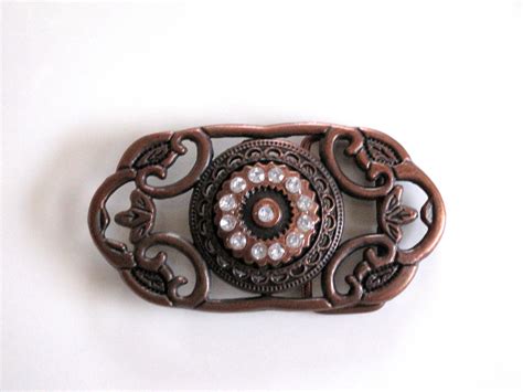 Vintage Bronze Belt Buckle On Luulla