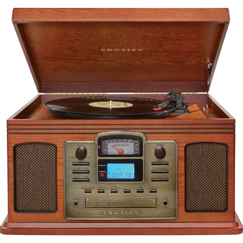 Crosley Director Cd Recorder With Turntable Record Player