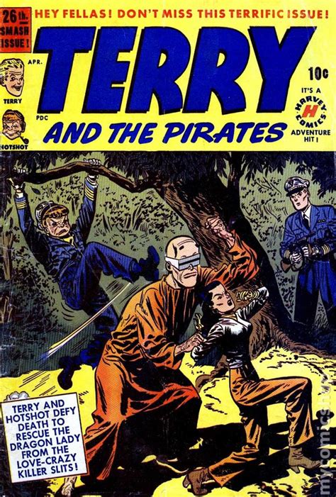 Terry And The Pirates 1947 55 Harveycharlton Comic Books