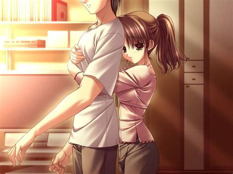 Anime Boy And Girl Hug Fantasy World Pinterest Anime