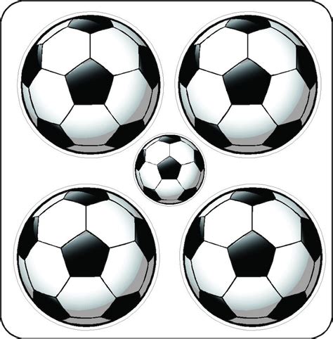 Peel And Stick Soccer Ball Stickers Removable Soccer Wall Etsy