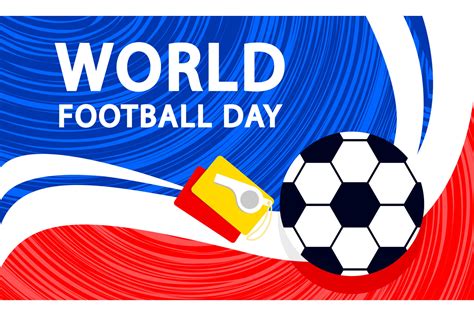 International Football Day Concept Banner Flat Style By Ylivdesign