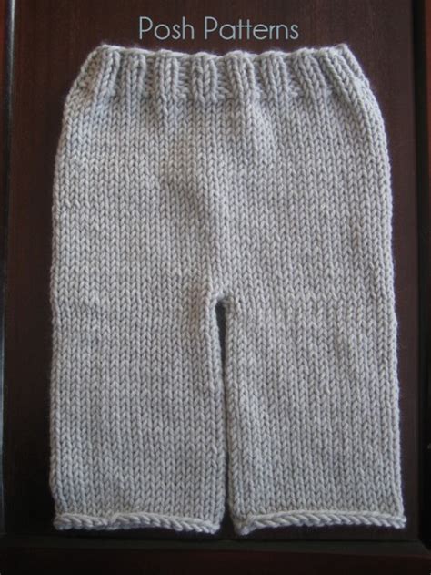 Knitting Pattern Baby Pants Knit Baby Pants