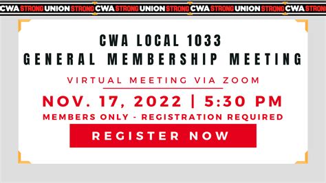 Copy Of Membership Meeting 1200 × 675 Px 1 Cwa Local 1032