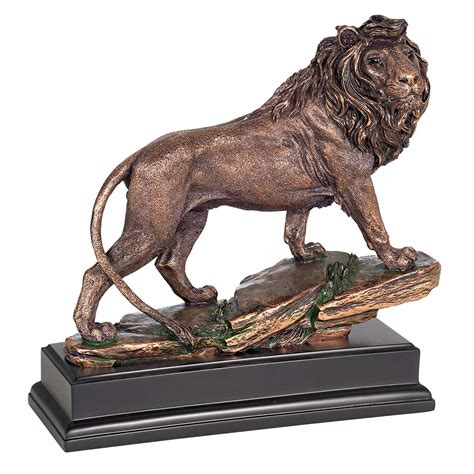 Regal Lion 11 High Sculpture In A Bronze Finish 92784 Lamps Plus