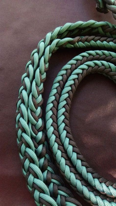 Multiple sizes and colors · free shipping Horse Tack: Adjustable 9ft Paracord Barrel Reins, 8 strand round braid 550 parcord with trigger ...