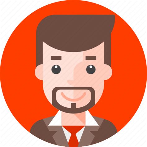 Business Avatar Business Person Male Man Office Person Icon