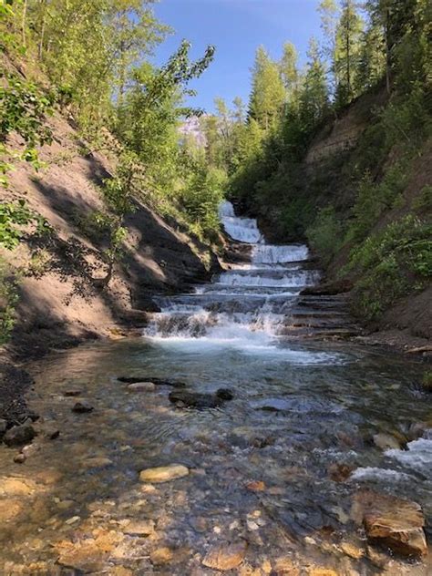 Allison Creek Falls Hike In Crowsnest Pass