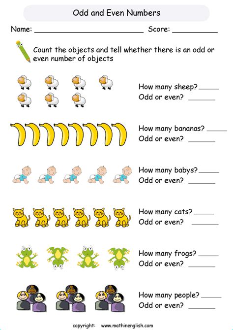 Numbers Worksheets For Primary