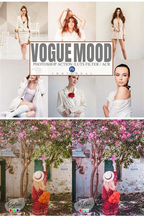 Vogue Mood Photoshop Actions Acr Lut Presets Filtergrade My Xxx Hot Girl