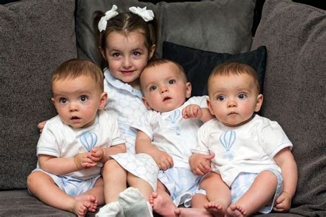 Aww These Cute Identical Triplets Are One In 200 Million As They Were