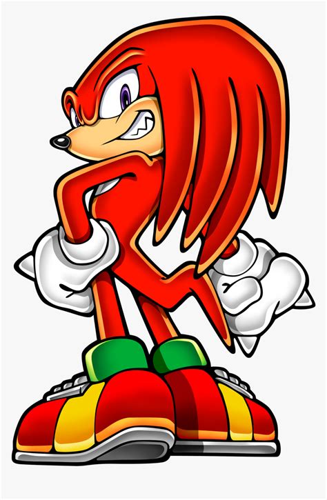 Knuckles The Echidna Sonic Advance HD Png Download Kindpng