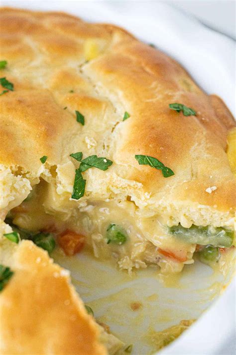 Classic Bisquick Chicken Pot Pie The Kitchen Magpie