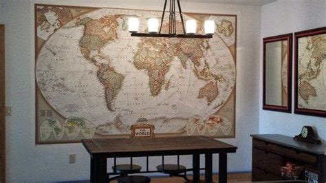 National Geographic Executive World Map Wall Mural Children