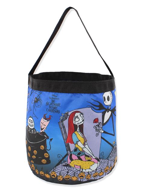 The Nightmare Before Christmas Collapsible Basket Bucket Toy Storage T
