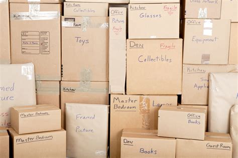 How To Label Boxes For Moving