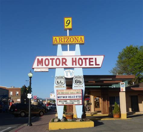 Arizona Motor Hotel Williams Arizona Route 66 315 Historic Frank