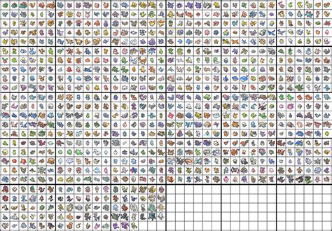 Art Heres A Checklist Of All 807 Spoiler Pokemon Up Till Now To