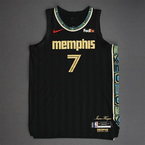 Justice Winslow Memphis Grizzlies Game Worn City Edition Jersey