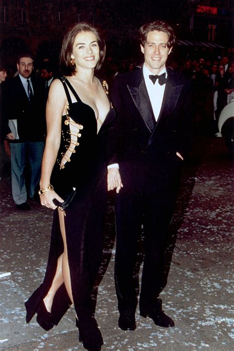 Hugh Grant And Elizabeth Hurley Gianni Versace