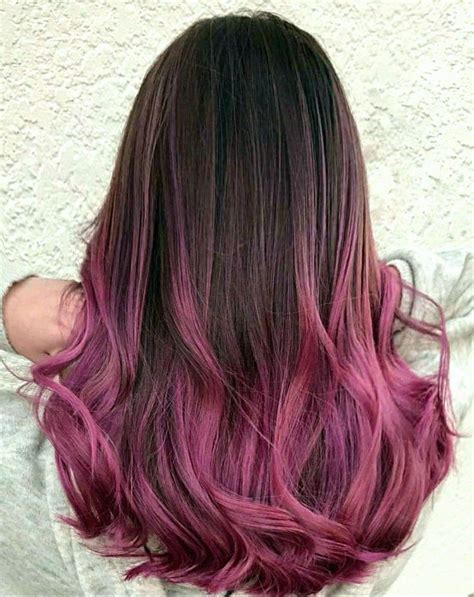 Untitled Pink Ombre Hair Purple Ombre Hair Hair Dye Tips