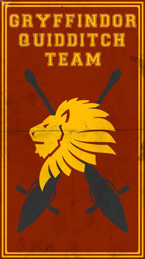 Quidditch Team Poster On Deviantart Gryffindor