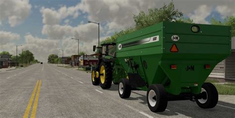 Jandm 680 Gravity Trailer V10 Trailer Farming Simulator 2022 19 Mod