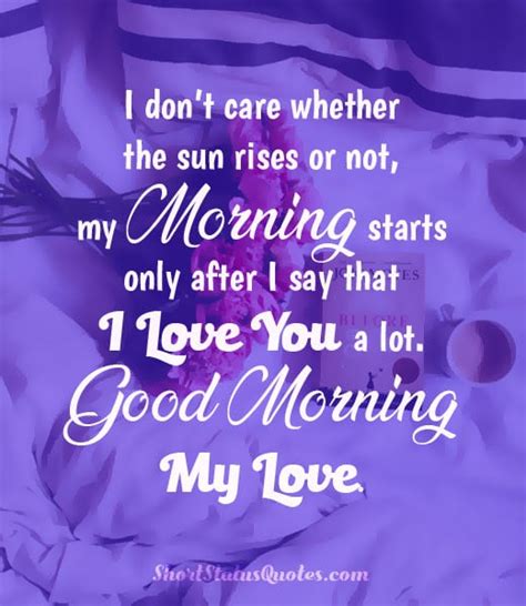 Good Morning Status In English For Girlfriend Send An Amazing Good