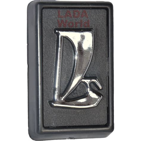 The Original Lada Logo Badge With A Black Background 2106 8212012