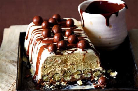 Choc Caramel Maltesers Ice Cream Cake Recipe Au