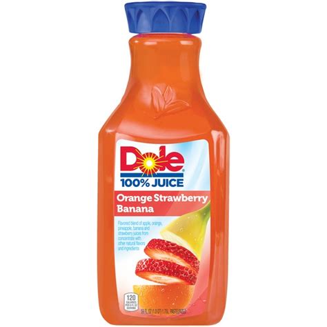 Dole 100 Juice Orange Strawberry Banana Juice 59 Fl Oz From Mariano