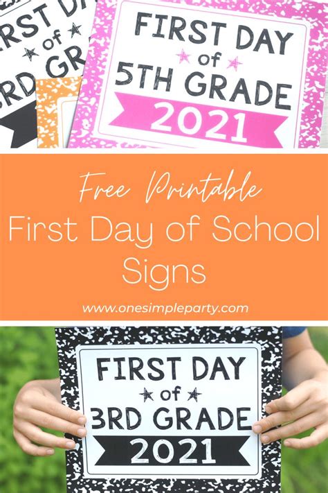 Add Some Fun To Your Back To School Photos With These Free Printable