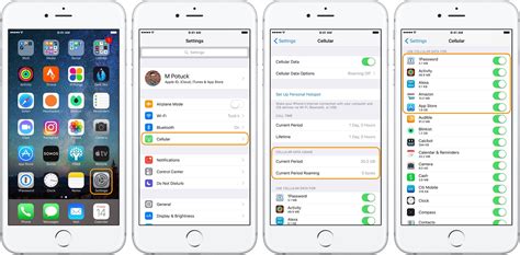 Settings > mobile / cellular data > turn on music. How to track and manage cellular data - 9to5Mac