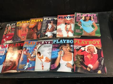 LOT OF PLAYbabe Magazine Issue Full Year Set Nice Stuff Vintage Collection PicClick