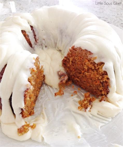 Carrot Bundt Cake With Cream Cheese Frosting Cooking Goals