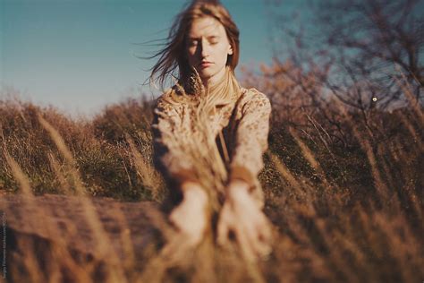 Autumn Portrait Of Beauty Woman By Stocksy Contributor Serge Filimonov Stocksy