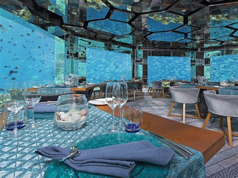Located on the second floor to the right of the snickers shop. 5 Underwater Restaurants And Bars Around The World | HuffPost