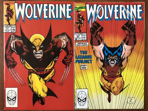Just A Couple Of Gorgeous Wolverine Covers By John Byrne And Jim Lee