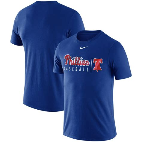 Philadelphia Phillies Nike Mlb Practice T Shirt Royal