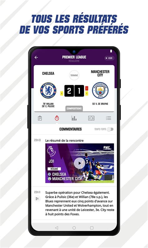 Tv series and movies, sports channels, news channels, reports and documentaries. RMC Sport News pour Android - Téléchargez l'APK