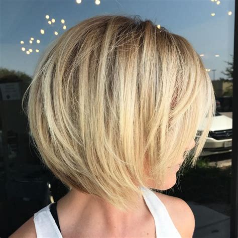Short Layered Bob For Thin Black Hair Short Hairstyle Trends