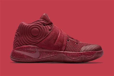 Nike Kyrie 2 All Red Suede Hypebeast